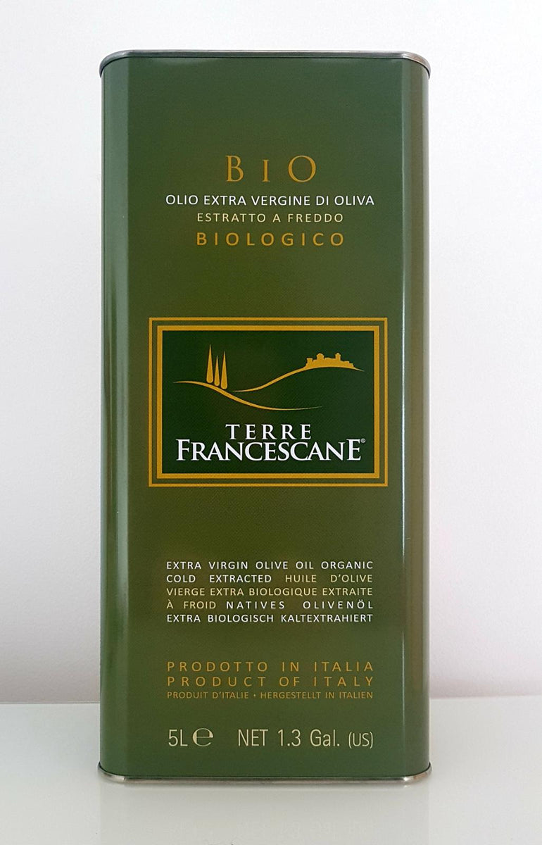 Organic Extra Virgin Olive Oil 100% Italian 5L Can – Olivocracy